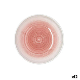 Quid Velvet - Diep bord - Keramisch Ø 21,5 cm - Groen (12 stuks)