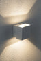 Paulmann Cybo - LED-wandlamp 2x3,5W 2700K 200lm IP65 Wit Aluminium (2 stuks)