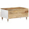 vidaXL - Salontafel - 80x54x40 - cm - massief - mangohout