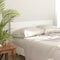 vidaXL - Hoofdbord - 160x1,5x80 cm - bewerkt hout - wit
