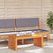 vidaXL - Tuin - Koffietafel - 90x45x35 - cm - van - Massief - Acaciahout