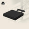 WOLTU RG9365sz - Zwevende wandplank - MDF - zwart - 25 x 23 x 3,8 cm - max 10 kg