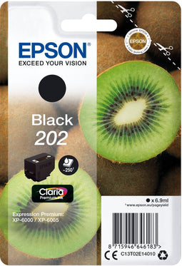 Epson 202 - Inktcartridge - Origineel - Zwart