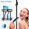 Happy Goods Doucherek - 2 Laags Doucherek Zonder Boren - RVS - Zwart