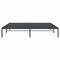 vidaXL - Bedframe - metaal - zwart - 183x213 - cm