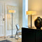 Dyberg Larsen Calix - Vloerlamp - Stoffen kap - Nature/Black