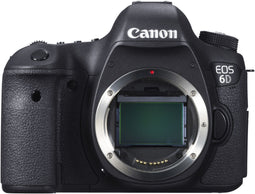 Canon EOS 6D - Body - 20,2Mpx CMOS 35mm fullframe - Zwart