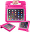 Tablet Hoes Kinderen Geschikt voor iPad 2 (2011) 9.7 inch /iPad 3 (2012) 9.7 inch / iPad 4 (2012) 9.7 inch - Kidsproof Backcover met handvat - Roze