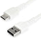 Startech.com RUSB2AC2MW - USB 2.0 naar USB-C kabel - 2m - 60W - Wit