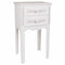 Nachtkastje Alexandra House Living Wit 28 x 69 x 38 cm