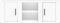 vidaXL - Tv-meubel - 100x31,5x35 - cm - bewerkt - hout - wit