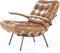 Eleonora Fauteuil Bastiaan Java Leather Cognac