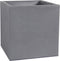 EDA Plantenbak Vulcania stone effect grijs 39,5 x 39,5 x 43,5 cm 31 liter