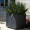 EDA Plantenbak Vulcania stone effect grijs 39,5 x 39,5 x 43,5 cm 31 liter