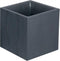 EDA Plantenbak Vulcania stone effect grijs 49,5 x 49,5 x 49,5 cm 57 liter