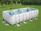 Bestway Power Steel zwembad 488 x 244 x 122 cm met zandfilterpomp en accessoires
