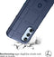 iMoshion Hoesje Geschikt voor Samsung Galaxy A54 (5G) Hoesje Siliconen - iMoshion Rugged Shield Backcover - Donkerblauw