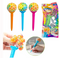 Balpen mesh ball 35305Z - Fidget-speelgoed - Knijpbal met waterparels