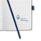 Sigel - notitieboek - Jolie Impress - A5 - hardcover - 174 pagina's - lijn - 80 grams papier - Midnight Blue - SI-JN205