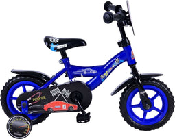Volare Power Kinderfiets - Jongens - 10 inch - Blauw - Doortrapper