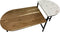 The Bobby-salontafel-acacia en marmer