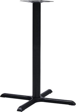 vidaXL - Bistrotafelpoot - 76x76x107 - cm - gietijzer - zwart