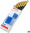 edding 1200 teken-/viltstift (colourpen) goud metallic - ronde punt - 1-3 mm - doos van 10 stuks