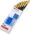 edding 1200 teken-/viltstift (colourpen) goud metallic - ronde punt - 1-3 mm - doos van 10 stuks