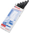 edding 1340 brushpen zwart - flexibele penseelvorm - variabele puntbreedte - doos van 10 stuks