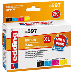 Edding 18-597 Inktcartridge 1 stuk(s)