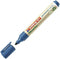 edding 21 EcoLine permanente marker - 10 stuks blauw - ronde punt - 1,5-3 mm - sneldrogende permanent marker - water- en wrijfvast - voor karton, kunststof, hout, metaal - universele marker - Alcoholstift