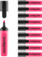 edding 345 highlighter - roze - markeerstift voor op papier te markeren - 10 stuks in een doosje - neoninkt op waterbasis - navulbaar - lokaal geproduceerd in Duitsland
