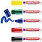 Edding Permanentmarker 4-800999 Permanent marker Zwart, Rood, Blauw, Groen, Geel Watervast: Ja
