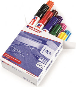 Edding 500 Permanent marker Assorti 10-pak