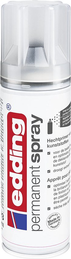 edding 5200 permanent spray kunststof primer kleurloos