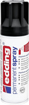 edding 5200 permanent spray premium acrylverf diepzwart mat RAL 9005