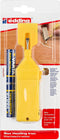 edding 8903 smelttoestel voor houtvloerenwas - reparatiewas-verwarmer voor houtvloeren - geel - inclusief batterijen - te gebruiken in combinatie met edding 8902 houtenvloeren was