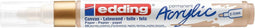 Edding Acrylic marker - Medium punt - rijkgoud