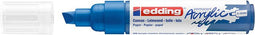 Edding - Acrylmarker edding e-5000 breed gentiaanblauw | 5 stuks