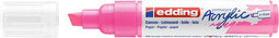 Edding - Acrylmarker edding e-5000 breed neon roze | 5 stuks