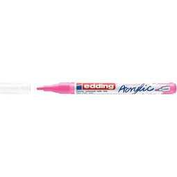 Edding - Acrylmarker edding e-5300 f elegant neon roze | 10 stuks