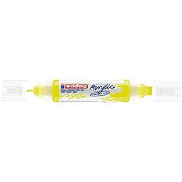 Edding - Acrylmarker edding e-5400 3d double liner ne geel | 5 stuks