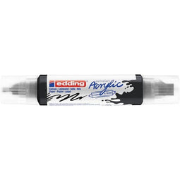 Edding - Acrylmarker edding e-5400 3d double liner zwart | 5 stuks
