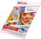 edding Acrylverf papier - A3 formaat - 300 gram - 10 vellen - Linnen structuur - Geschikt voor acrylmarkers