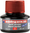 edding BTK 25 (25 ml) navulinkt voor boardmarkers edding 28/29/250/360/361/363 - rood