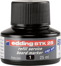 edding BTK25 (25 ml) navulinkt voor boardmarkers edding 28/29/250/360/361/363 - zwart