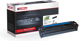 Edding EDD-2105 Toner Single vervangt Canon, HP 131A (CF211A) Cyaan 1800 bladzijden Compatibel Toner