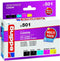 Edding EDD-501 inktcartridge Zwart, Cyaan, Magenta, Geel