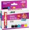 Edding Inktcartridge vervangt Canon PGI-550PGBK XL, CLI-551 C,M,Y XL Compatibel Combipack Zwart, Cyaan, Magenta, Geel e