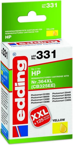 Edding Inktcartridge vervangt HP 364XL, CB325EE Compatibel Geel EDD-331 18-331